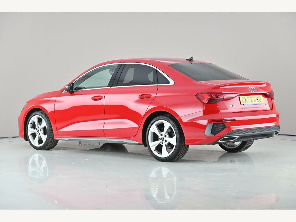 Audi A3 1.0 Tfsi 30 S Line S Tronic Euro 6 Ss CK72GKG Red #4