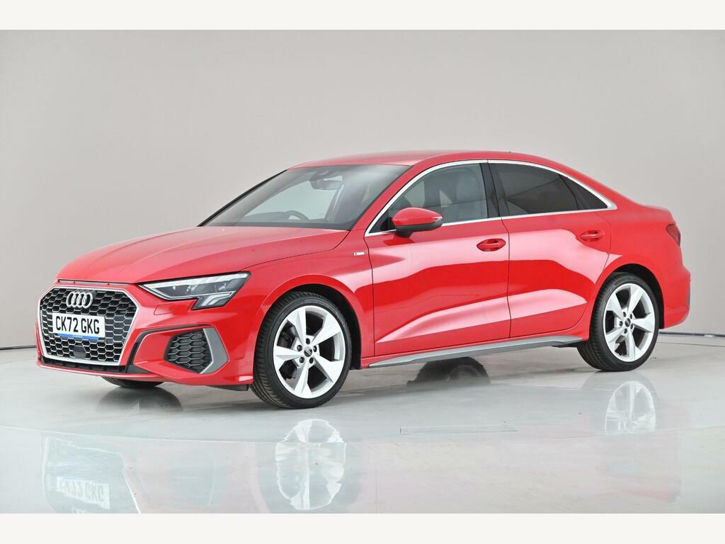 Audi A3 1.0 Tfsi 30 S Line S Tronic Euro 6 Ss CK72GKG Red #2