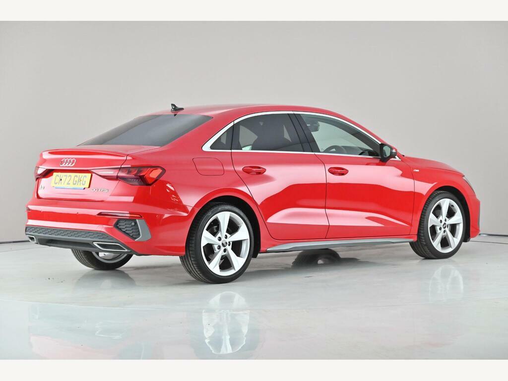 Audi A3 1.0 Tfsi 30 S Line S Tronic Euro 6 Ss CK72GKG Red #3