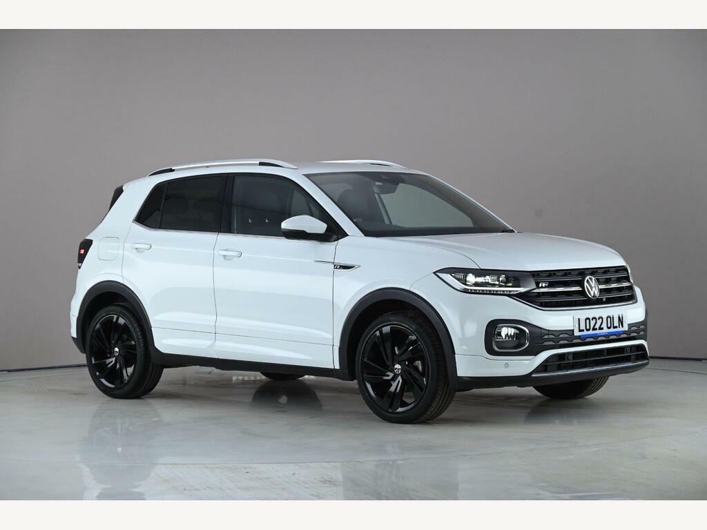 Volkswagen T-Cross 1.0 Tsi R-line Dsg Euro 6 Ss White