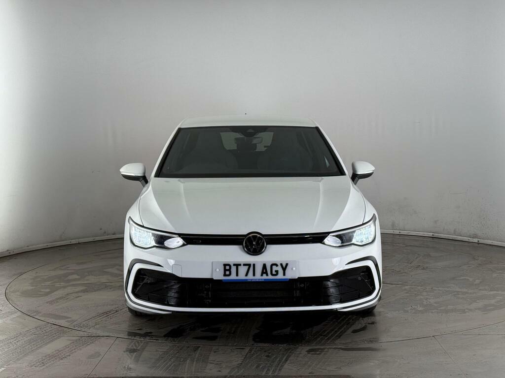 Volkswagen Golf 1.5 Etsi Mhev R-line Dsg Euro 6 Ss White #5