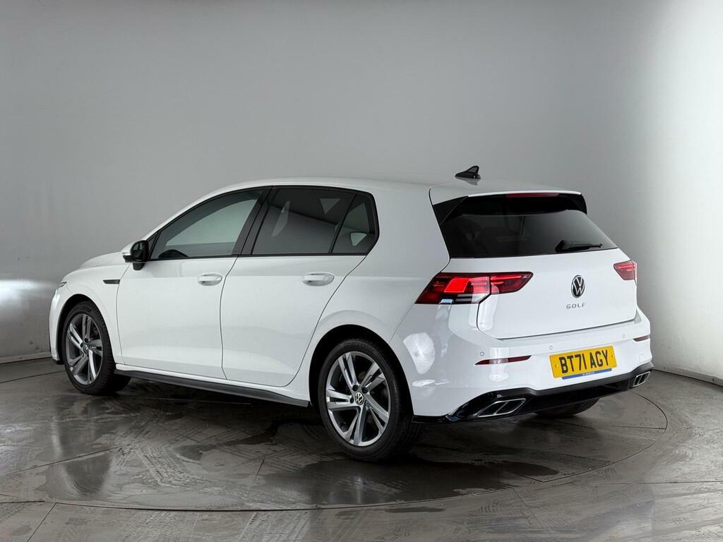 Volkswagen Golf 1.5 Etsi Mhev R-line Dsg Euro 6 Ss White #3