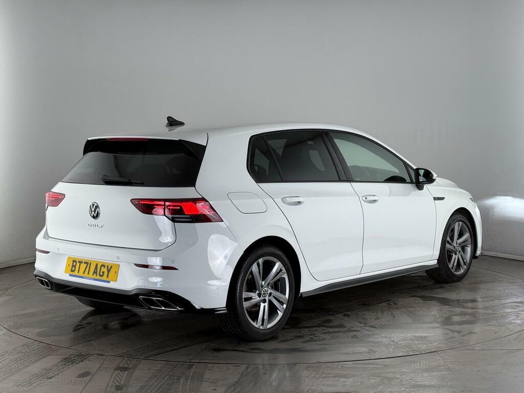 Volkswagen Golf 1.5 Etsi Mhev R-line Dsg Euro 6 Ss White #4