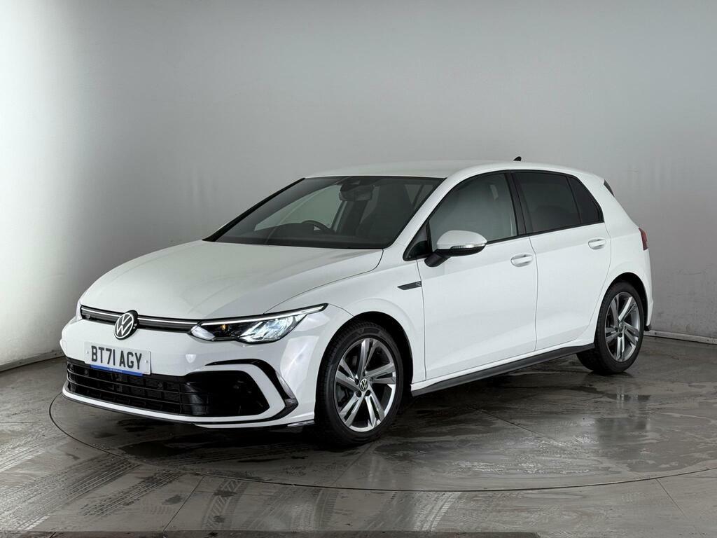 Volkswagen Golf 1.5 Etsi Mhev R-line Dsg Euro 6 Ss White #2