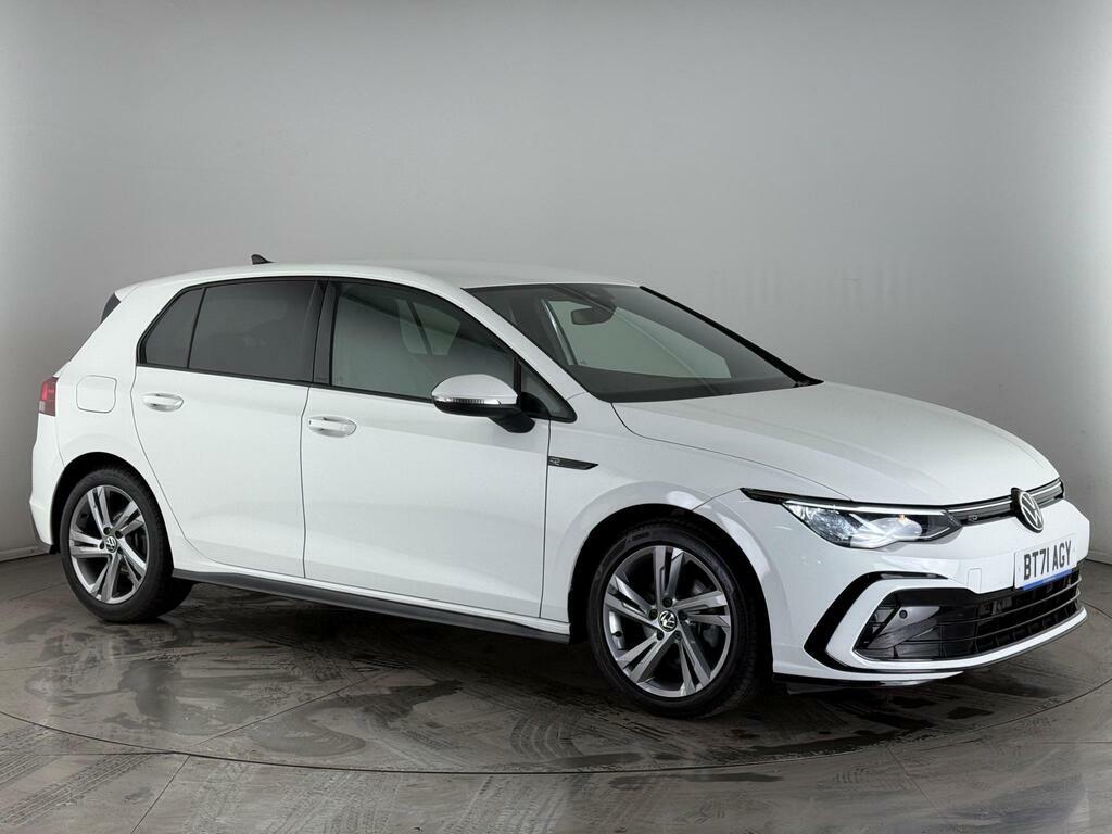 Volkswagen Golf 1.5 Etsi Mhev R-line Dsg Euro 6 Ss White