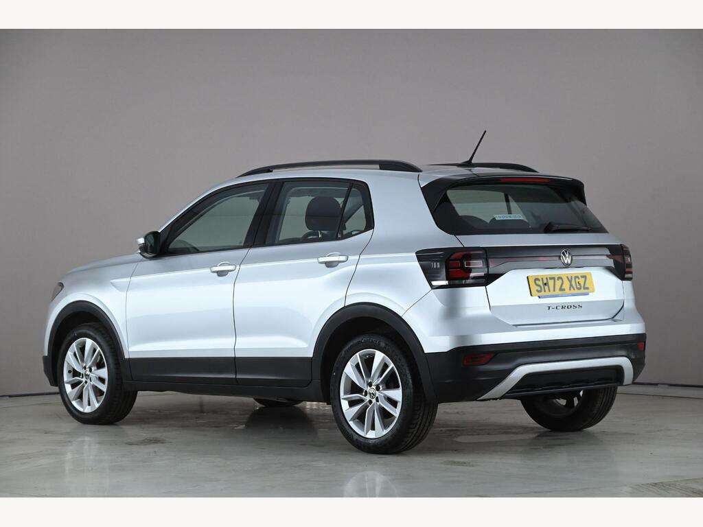 Volkswagen T-Cross 1.0 Tsi Se Euro 6 Ss SH72XGZ Silver #3