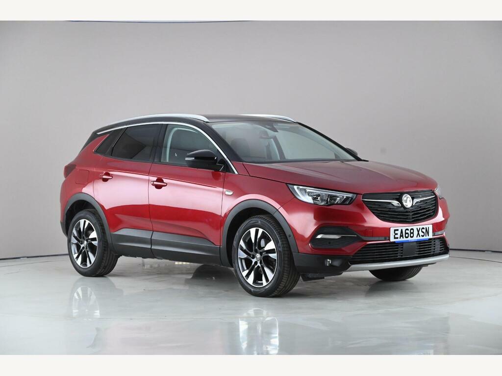 Vauxhall Grandland X 1.2 Turbo Sport Nav Euro 6 Ss Red