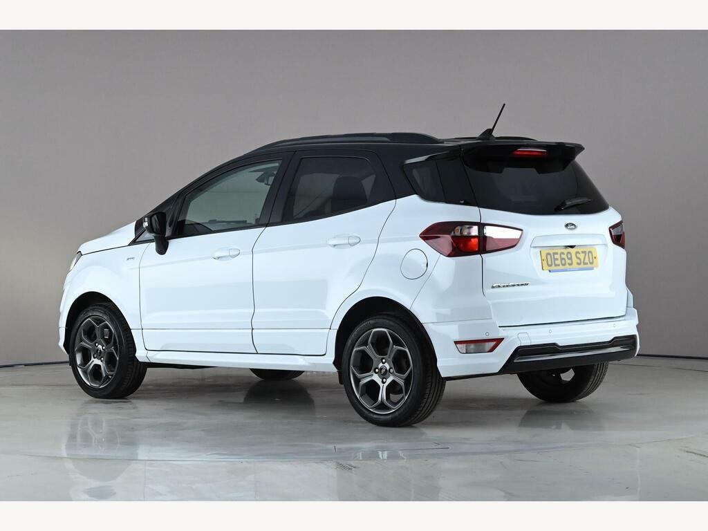 Ford Ecosport 1.0T Ecoboost St-line Euro 6 Ss OE69SZO White #4