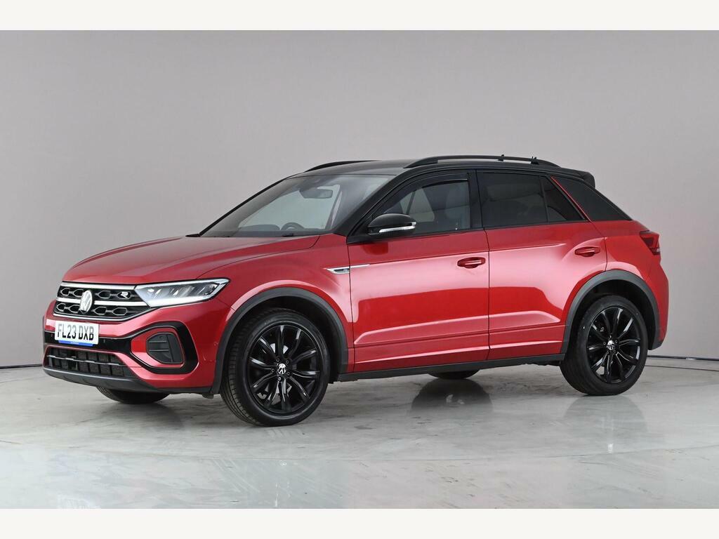 Volkswagen T-Roc 1.5 Tsi R-line Dsg Euro 6 Ss FL23DXB Red #6