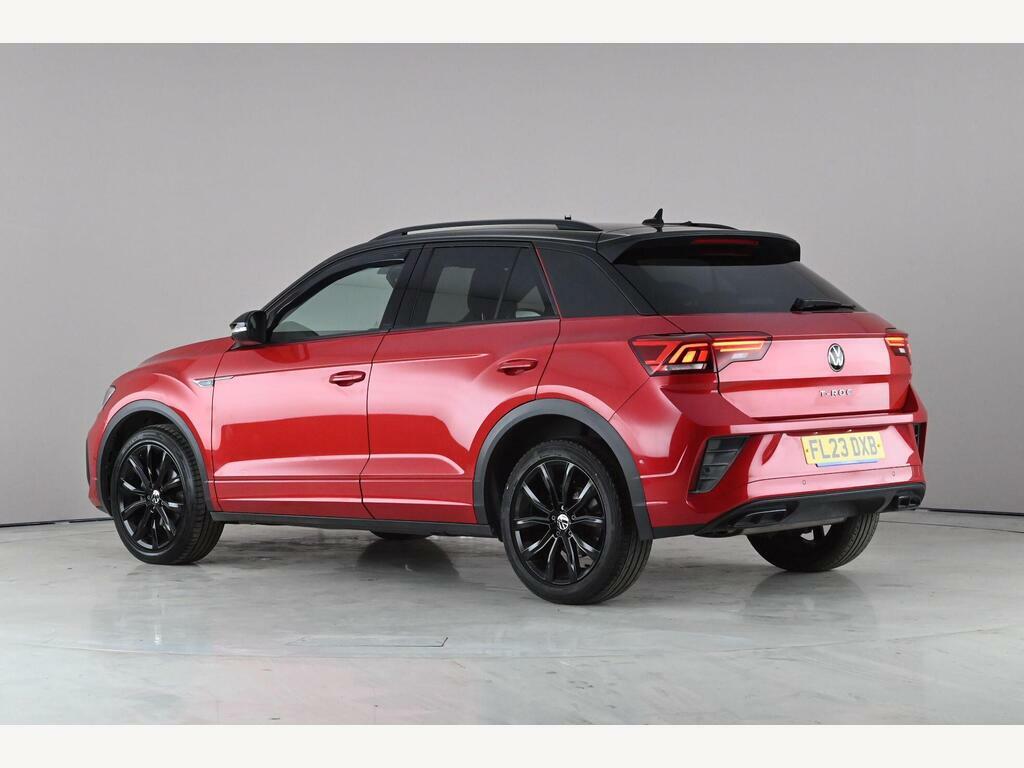 Volkswagen T-Roc 1.5 Tsi R-line Dsg Euro 6 Ss FL23DXB Red #5