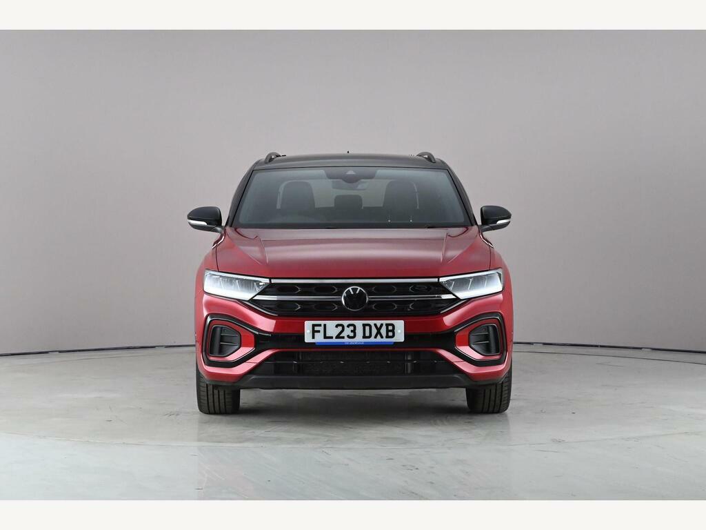 Volkswagen T-Roc 1.5 Tsi R-line Dsg Euro 6 Ss FL23DXB Red #2