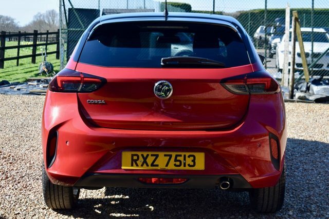 Vauxhall Corsa 1.2 Turbo Gs Line Hatchback Euro RXZ7513 Red #6