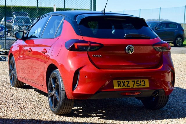 Vauxhall Corsa 1.2 Turbo Gs Line Hatchback Euro RXZ7513 Red #5