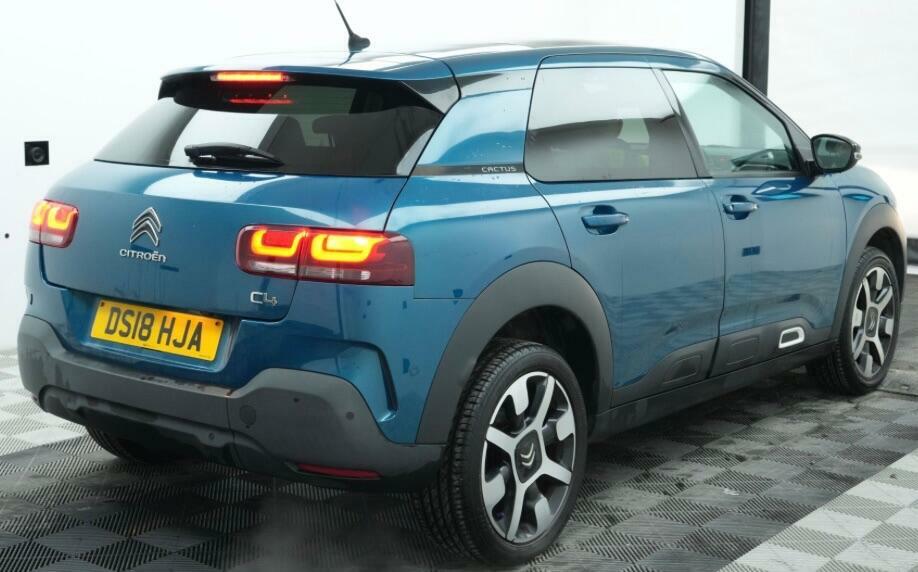 Citroen C4 Cactus 1.2 Puretech Flair Euro 6 Ss DS18HJA Blue #4