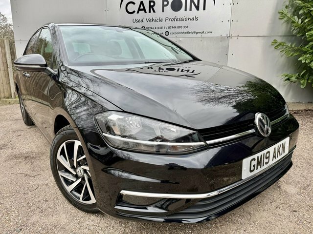 Volkswagen Golf 1.6 Tdi Match Hatchback Dsg Euro 6 S S GM19AKN Black #3