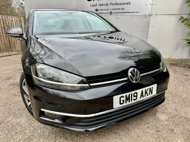 Volkswagen Golf 1.6 Tdi Match Hatchback Dsg Euro 6 S S GM19AKN Black #4
