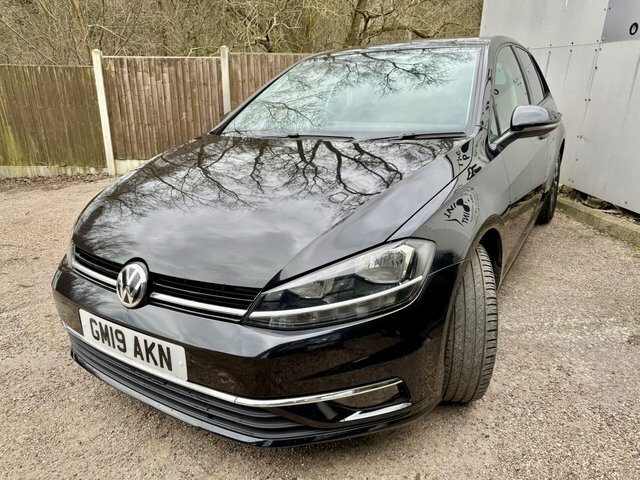 Volkswagen Golf 1.6 Tdi Match Hatchback Dsg Euro 6 S S GM19AKN Black #6