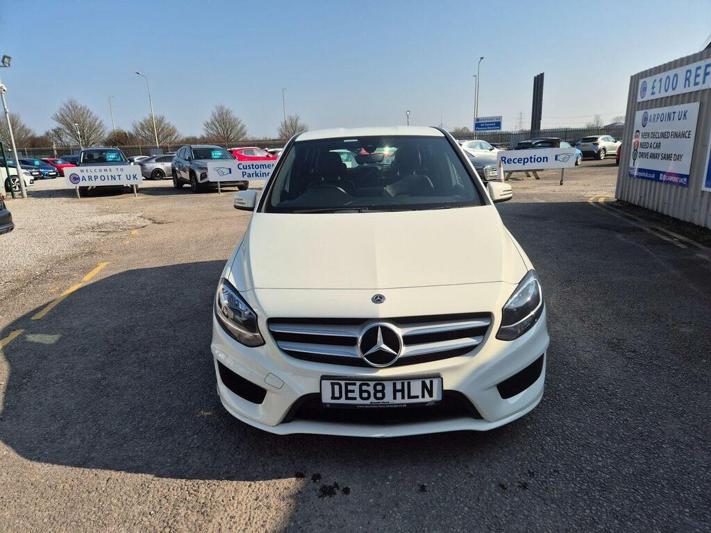 Mercedes-Benz B Class Mpv 1.6 B180 Amg Line Euro 6 Ss 201868 White #2