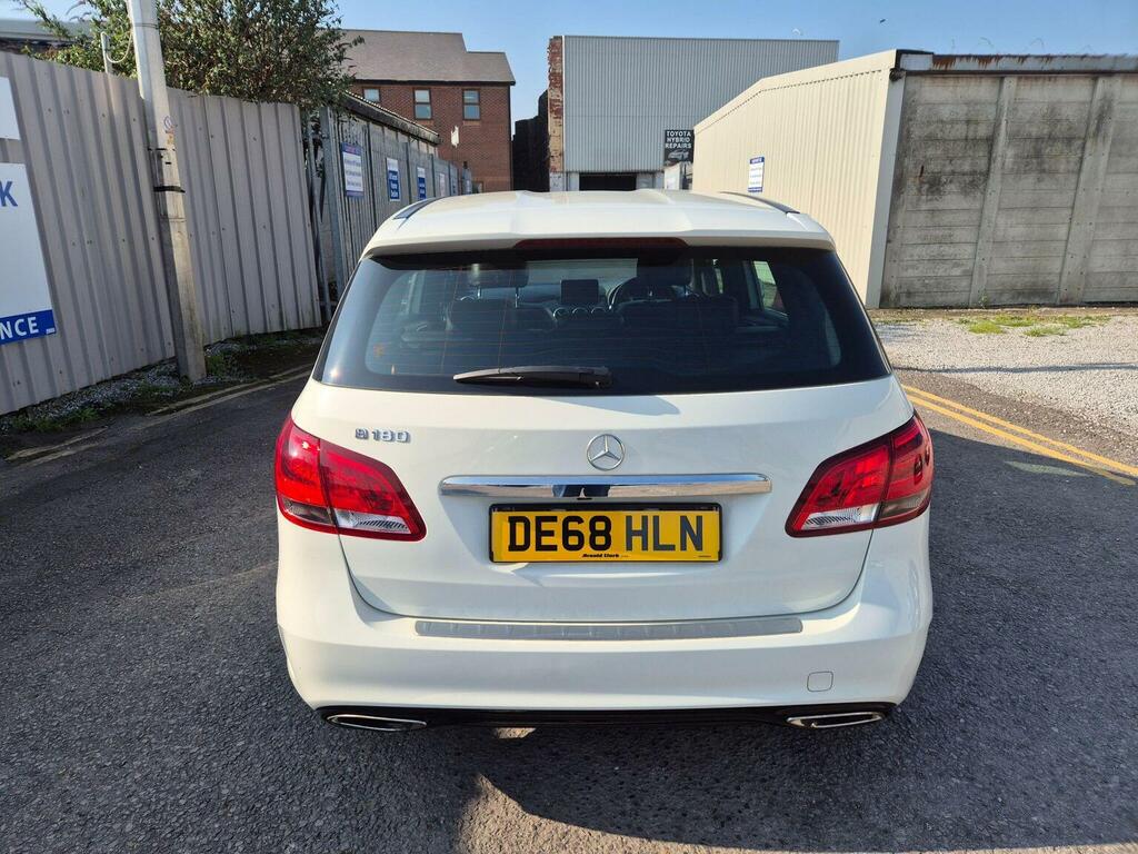 Mercedes-Benz B Class Mpv 1.6 B180 Amg Line Euro 6 Ss 201868 White #5