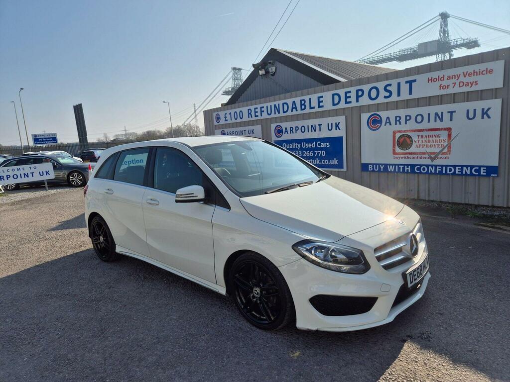Mercedes-Benz B Class Mpv 1.6 B180 Amg Line Euro 6 Ss 201868 White