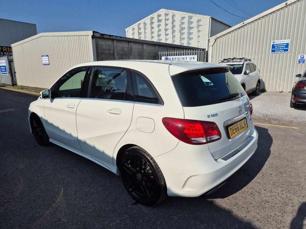 Mercedes-Benz B Class Mpv 1.6 B180 Amg Line Euro 6 Ss 201868 White #4