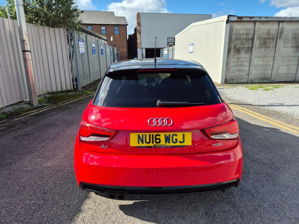 Audi A1 Hatchback 1.4 Tfsi Cod Black Edition Sportback Eur NU16WGJ Red #5
