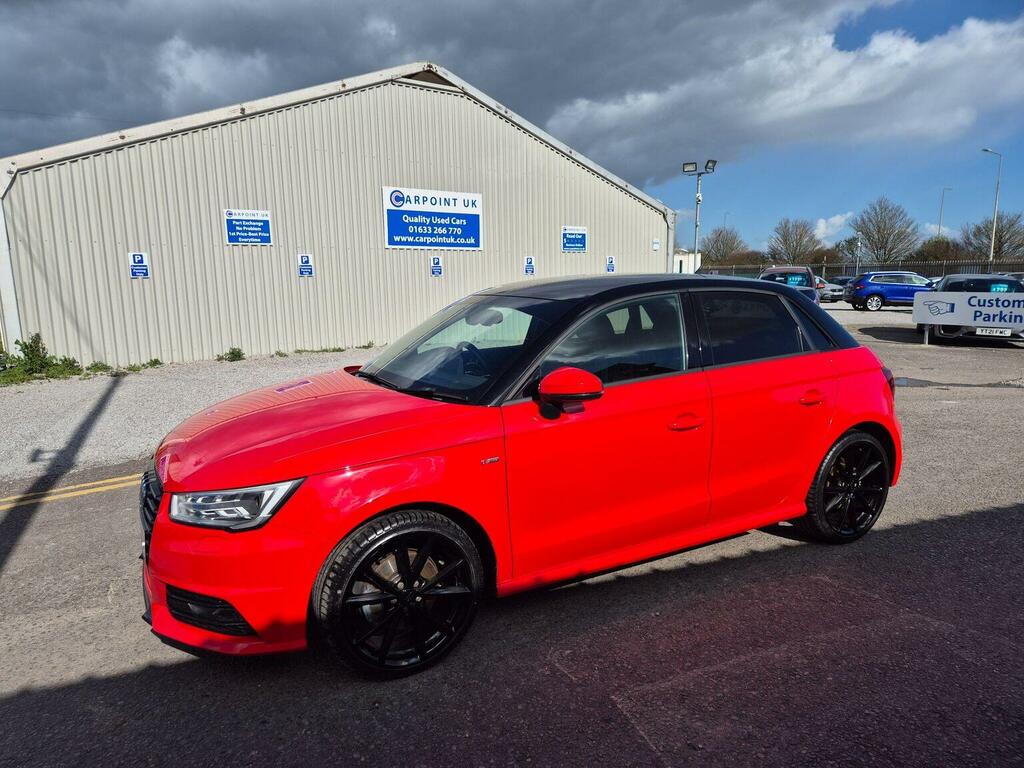 Audi A1 Hatchback 1.4 Tfsi Cod Black Edition Sportback Eur NU16WGJ Red #3
