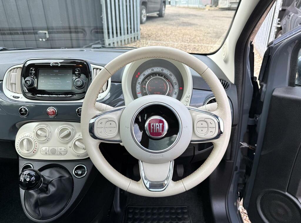 Fiat 500 1.2 Lounge Euro 6 Ss 201868 EU68GZR Grey #2