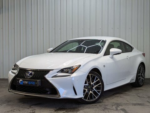 Lexus RC F Sport Cvt White #6