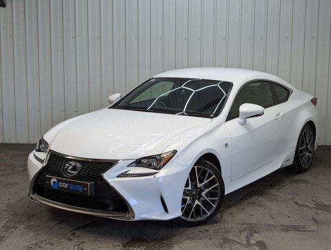 Lexus RC F Sport Cvt White #5