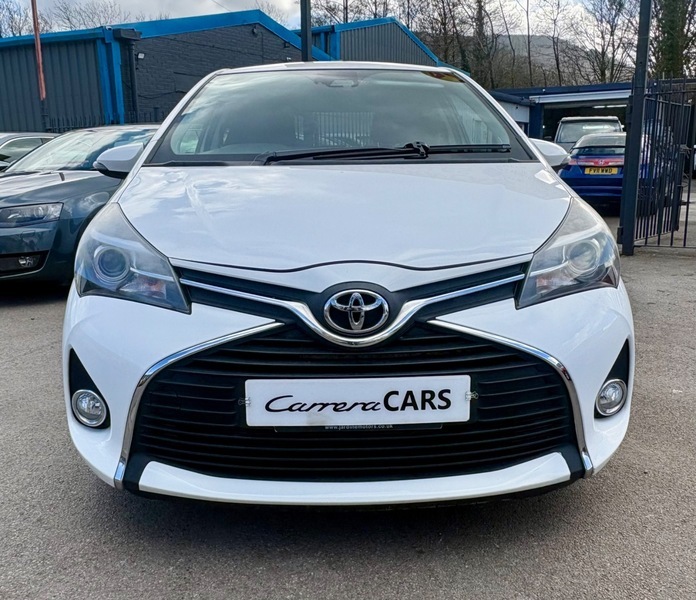 Toyota Yaris Vvt-i Icon Tss AY17WNF White #2