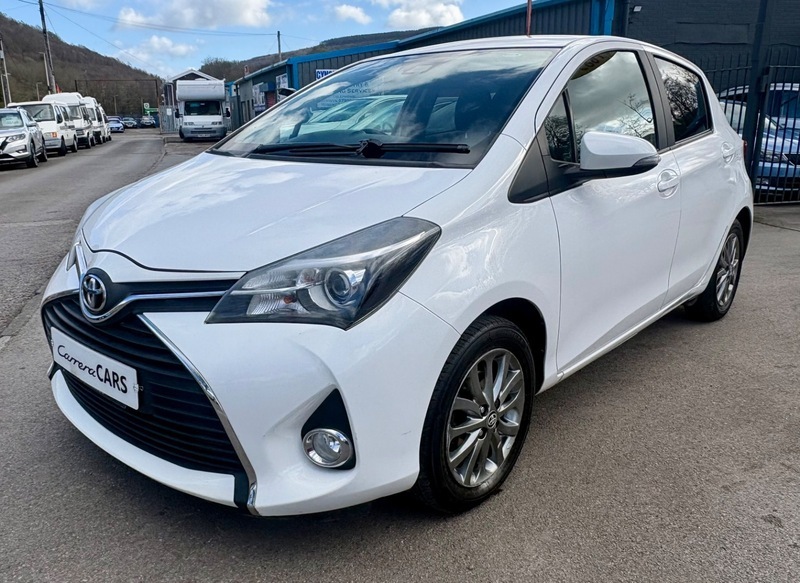Toyota Yaris Vvt-i Icon Tss AY17WNF White #3