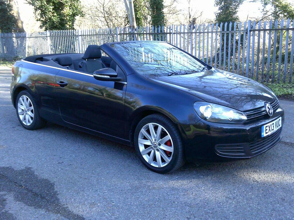 Volkswagen Golf 1.6 Tdi Bluemotion Tech Se Cabriolet Euro 5 S S Black