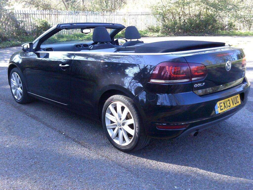 Volkswagen Golf 1.6 Tdi Bluemotion Tech Se Cabriolet Euro 5 S S Black #6