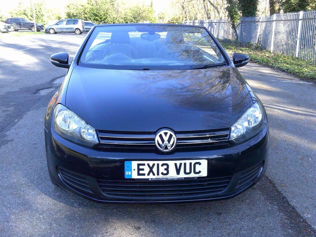 Volkswagen Golf 1.6 Tdi Bluemotion Tech Se Cabriolet Euro 5 S S Black #3