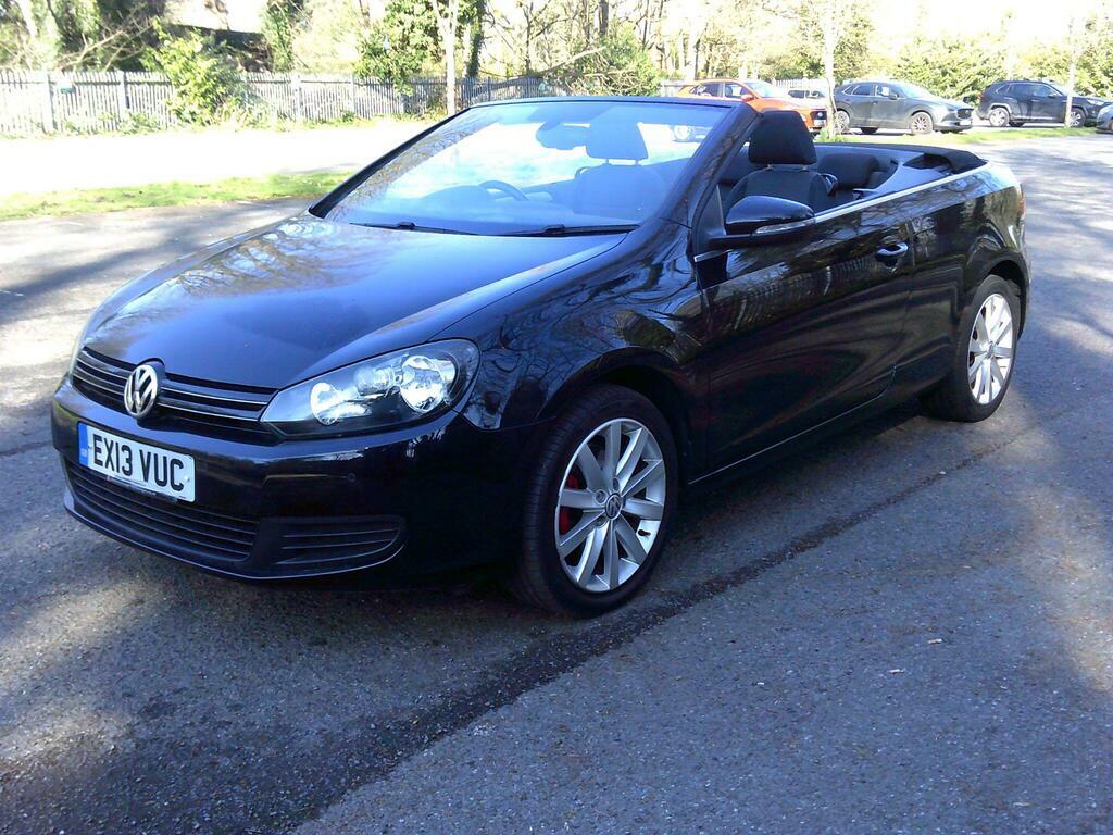 Volkswagen Golf 1.6 Tdi Bluemotion Tech Se Cabriolet Euro 5 S S Black #4