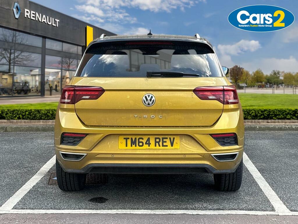 Volkswagen T-Roc 1.5 Tsi Evo R-line SL68ZYM Yellow #4