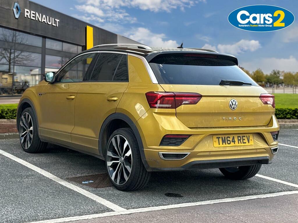 Volkswagen T-Roc 1.5 Tsi Evo R-line SL68ZYM Yellow #5