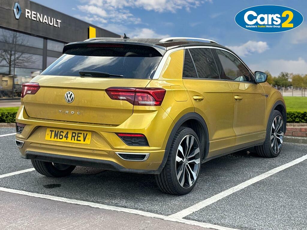Volkswagen T-Roc 1.5 Tsi Evo R-line SL68ZYM Yellow #3