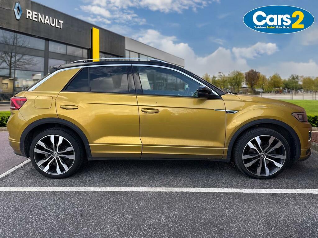 Volkswagen T-Roc 1.5 Tsi Evo R-line SL68ZYM Yellow #2