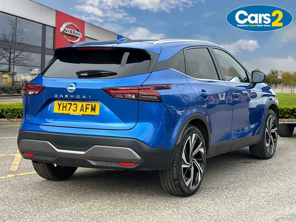 Nissan Qashqai 1.3 Dig-t Mh 158 Tekna Xtronic YH73AFM Blue #3