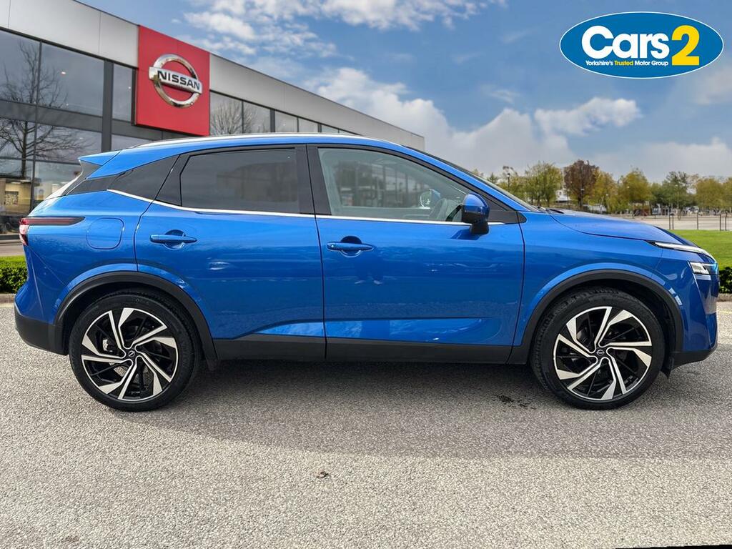 Nissan Qashqai 1.3 Dig-t Mh 158 Tekna Xtronic YH73AFM Blue #2