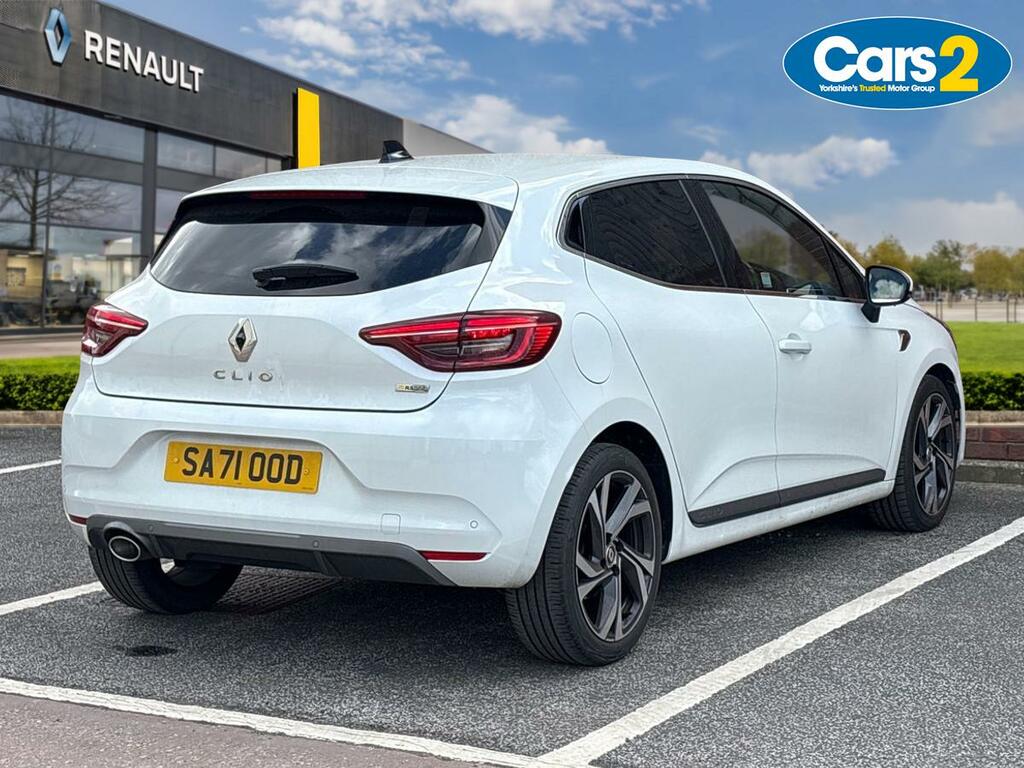 Renault Clio 1.0 Tce 90 Rs Line SA71OOD White #3