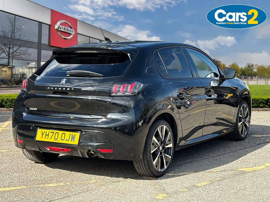 Peugeot 208 1.2 Puretech 100 Allure Premium YH70OJW Black #3