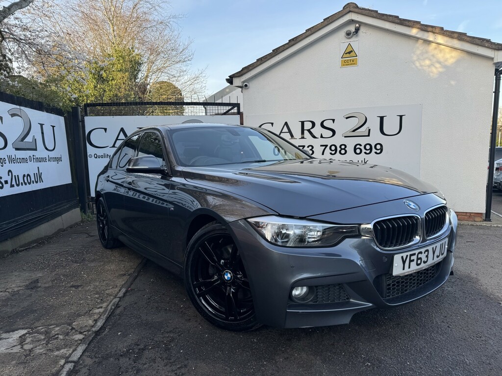 BMW 3 Series Saloon 2.0 325D M Sport 2014 YF63YJU Grey #2