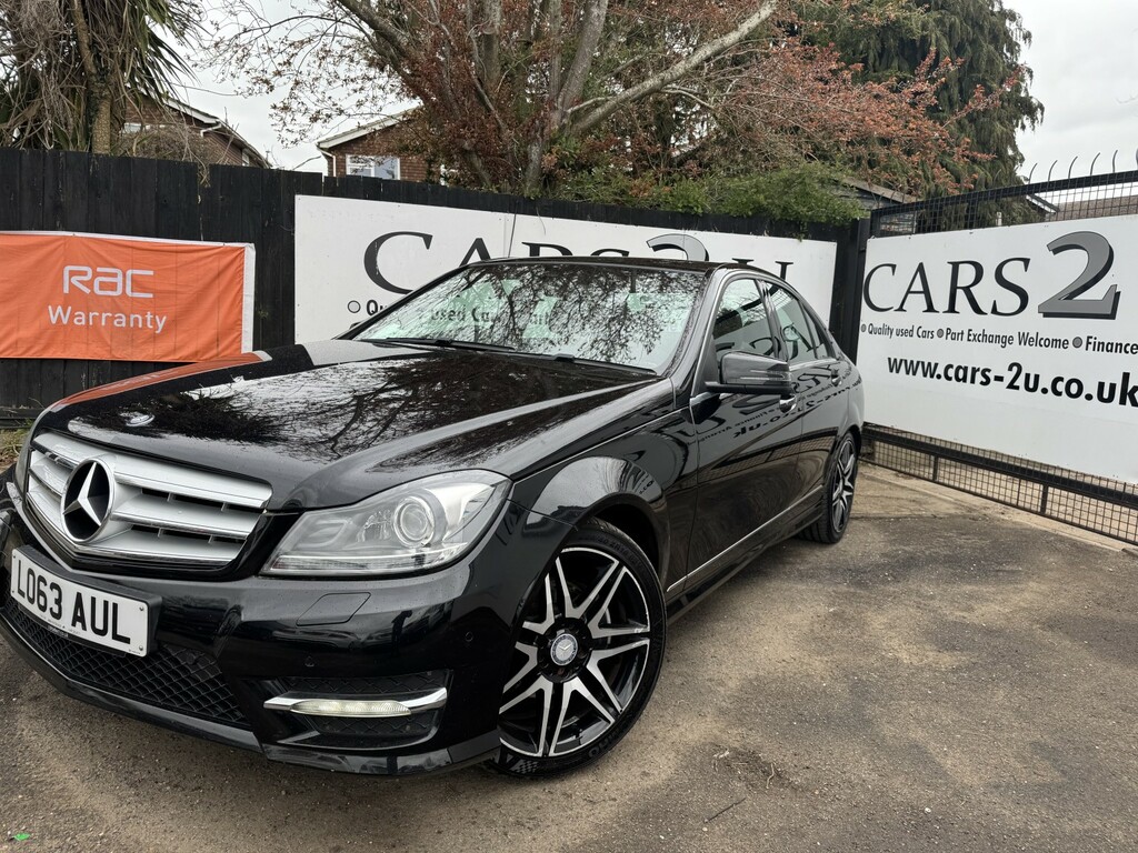 Mercedes-Benz C Class Saloon 2.1 C250 Cdi Amg Sport Plus 2013 LO63AUL Black #5
