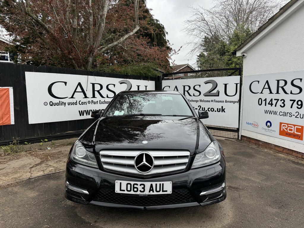 Mercedes-Benz C Class Saloon 2.1 C250 Cdi Amg Sport Plus 2013 LO63AUL Black #3