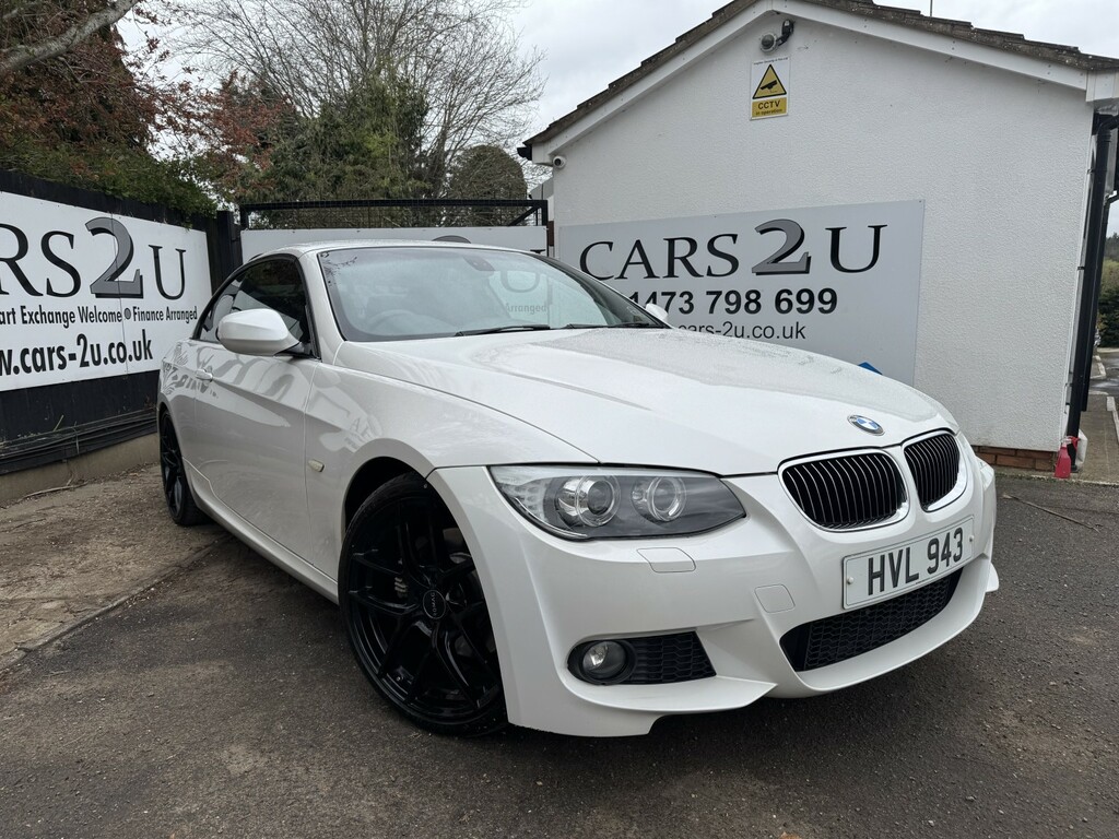 BMW 3 Series Convertible 3.0 330D M Sport Convertible 2013 HVL943 White #4