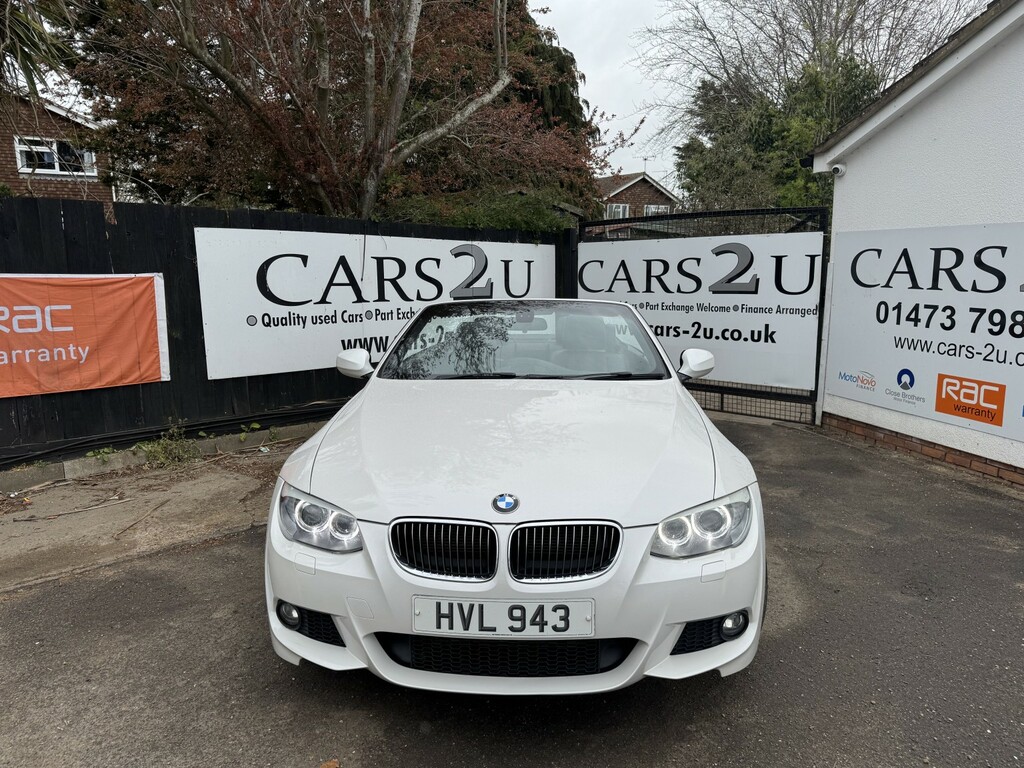 BMW 3 Series Convertible 3.0 330D M Sport Convertible 2013 HVL943 White #6