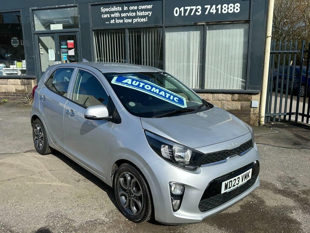 Kia Picanto Hatchback 1.0 Dpi 3 Amt Euro 6 Ss 202323 WD23VMK Silver #3